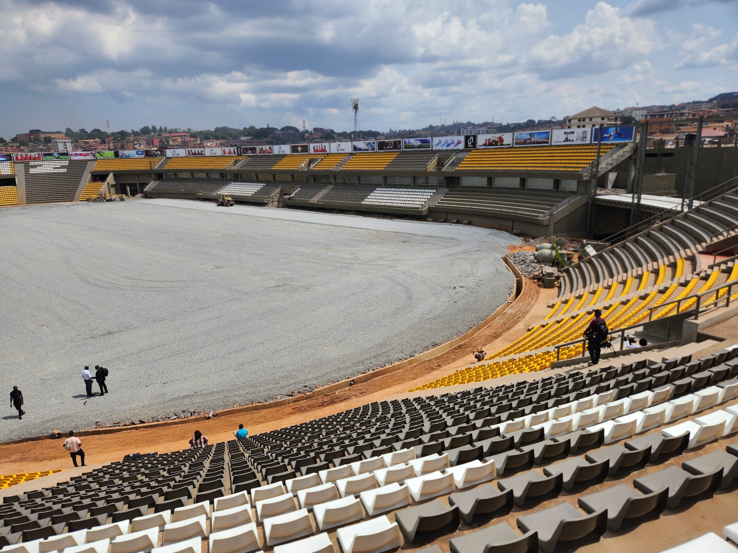 The New Ham National Stadium,  Nakivubo Kampala Uganda.
